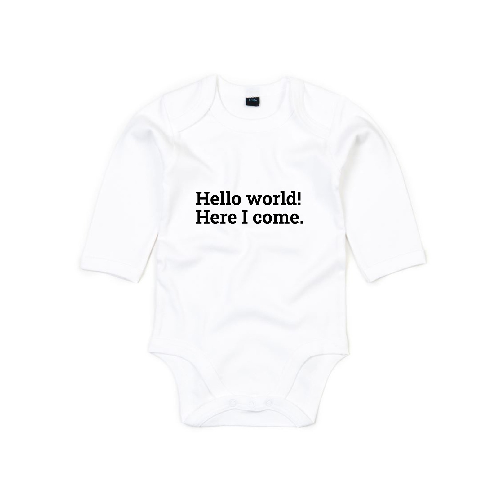 Baby Bodysuit Long Sleeve - Image 1