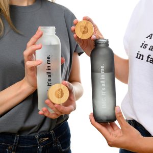 Glass Bottle Grey - Thumbnail Image 3